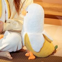 Peluche de pato banana, peluches, accesorios kawaii, lindo pato banana (50 cm/19,69", blanco) - details 1