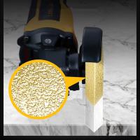 Discos De Mezcla Diamante Vacío Seco 20mm 3 Pulgadas 75mm V Forma Para Pulir Borde De Mármol Perfil De Borde Demi-Bullnose Herramientas Abrasivas - details 1