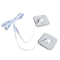 Cable Corto Adaptador Tieline 3.5mm Para Masajeador Estimulador Muscular Electrodo De Terapia Con Conector De 2.0mm Material Plástico Y Cobre - details 0