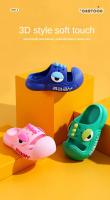 Chupines De Dinosaurio Para Niños Antideslizantes Y Anti-collisión Uso Doméstico Y Baño Tallas Para 2-14 Años Disponibles En Colores Variados - details 4