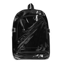 Mochila Transparente De Moda Impermeable Para Niñas Y Adolescentes Material PVC Bolsa Escolar Diaria Mini Con Cierre De Cremallera - details 5