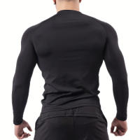 Camiseta De Compresión Para Gimnasio Y Ejercicio Rápida Secado Con Estampado Berserk Para Hombres Camiseta De Base Transpirable Deporte - details 15