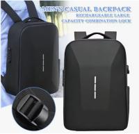 Mochara de viaje para hombre, Bolsa Escolar with Puerto de carga USB, Gran capacidad, 16 pulgadas, resistant to Agua, a la moda - details 2