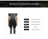 WOSAWE Shorts De Motocross Protección De Caderas Para Ciclismo MTB Patinaje Esquí Snowboard Equipamiento De Seguridad Unisex - details 6