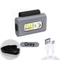 Linterna Frontal LED Recargable Para Correr Por Noche Impermeable Con Magnético Multi Funcional Portátil Para Ropa De Trabajo Clip Light - details 13