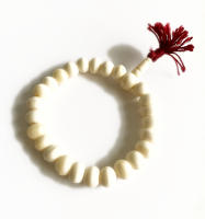 Pulsera Collar Cuentas Regalo Hombre Mujer artesania bisuteria con pompon granate Nepal hecho a mano en Tibet Japa Mala, conecta+y+compra, regalo verano - details 8