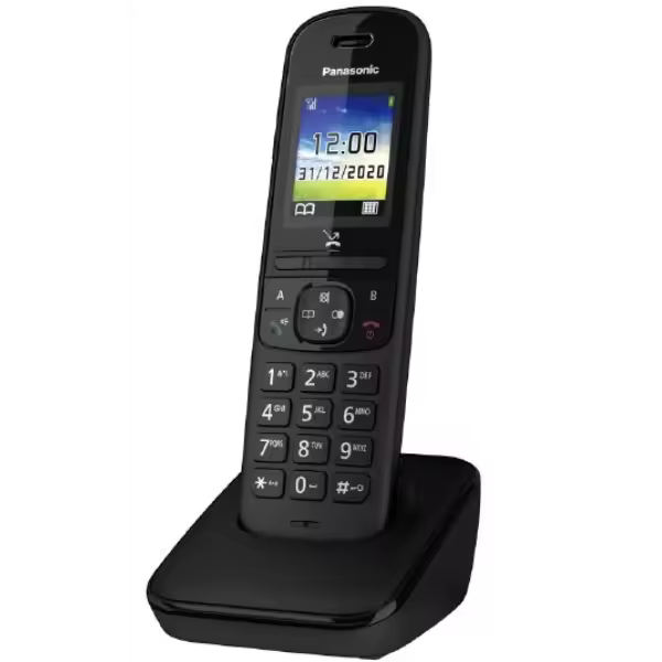 Panasonic KX-TGH710 Teléfono DECT Identificador de llamadas Negro - 1