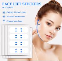 40-360PCS Parches Transparentes Para Cara V-Shape Adhesivos De Elevación Para Piel Flácida Y Arrugas Herramienta De Levantamiento De Cara Invisible Para Todos Los Tipos De Piel - details 0