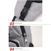Bolsa De Pecho Para Hombres De Gran Capacidad Unisex Estilo Deportivo Al Aire Libre Moda Casual Cruzada Monedero De Hombro Pequeño - details 25