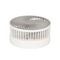 Ventilador Inalambrico Dc Portatil Jerico Blanco/gris 5w 3vel Recargable, Alim.usb, Orientable 3aspas Regx17x17cm - details 0