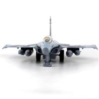 Modelo De Avión Militar Rafale Fighter De Aleación Regreso Acústico Y Óptico Adorno Juguete Para Coleccionistas Y Adultos - details 0