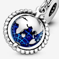 Pandora Charm de Colgante en Plata DE LA LeyGlobo 798021CZ,Incluye Caja Original - details 0