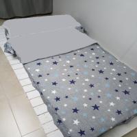 Saco Nórdico Cosmos Estrellas Con Cremallera y Fuelle Sin Relleno . Ideal para no destaparse al dormir, muy facil de hacer la cama - details 0