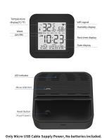 Tuya Smart Universal IR Remote Control Con Sensor De Temperatura Y Humedad Para Aire Acondicionado TV AC Compatible Con Alexa Google Home Yandex - details 3