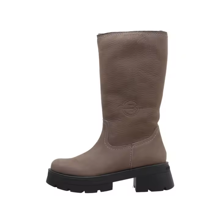 Botas Altas Panama Jack CHARIS Gris Mujer - Piel Genuina - 1