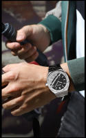 Reloj De Cuarzo De Lujo Para Hombre BINBOND Estilo Casual Grande Dial Acero Inoxidable Calendario Reloj De Pulsera Clásico Para Hombre Resistente Al Agua Manos Luminosas - details 10