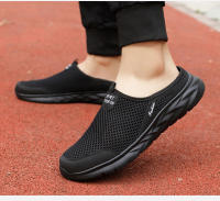 Zapatillas Hombre Verano Transpirables Loafer Casual Talla Grande 39-46 Zapatos De Caminar Moda Mesh Suela EVA Sin Talla Extra Grande - details 22