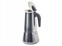 Cafetera Moka Italiana de Acero Inoxidable de 600 ml (12 Tazas) – Cafetera Duradera para Preparar Café Espresso en Casa, Ideal para Gas y Cocina Eléctrica, Diseño Elegante y Resistente al Calor - details 1