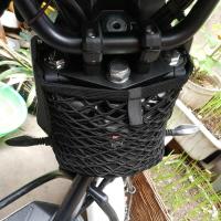 Red De Carga Para Motocicleta De Alta Resistencia Con Bolsa De Almacenamiento Red De Malla Elástica Organizador De Suministros De Nylon Para Bicicletas Y Scooters - details 5
