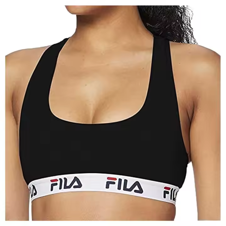 Ropa mujer Tops y sujetadores deportivos Fila Sujetador Deportivo Fu6042 Negro - 1