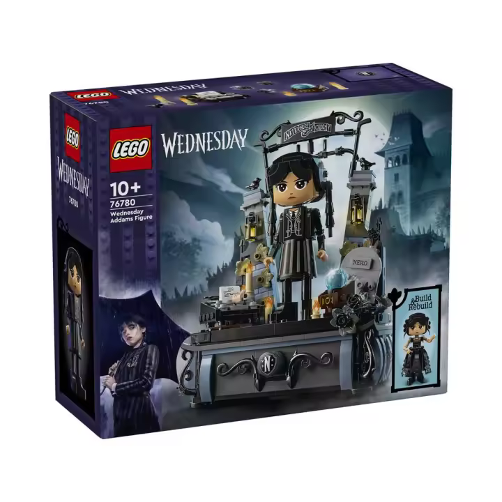 Lego Wednesday Figura de Miércoles Addams 76780 Juguetes LEGO - 1
