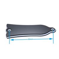 Cubierta Para Cabeza De Guitarra PVC En Forma De Campana Con 2 Agujeros Para LP SG Flying V ES Accesorios De Guitarra - details 3