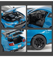 Modelo De Coche Deportivo Mustang GT500 a Escala 1:18 Con Luces Y Sonido Puertas Abiertas Colección De Juguetes Para Niños Regalo De Cumpleaños - details 2
