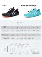 Zapatos acuáticos para mujeres y hombres, zapatos de agua descalzos, antideslizantes, de secado rápido, para exteriores, playa, aguas arriba, zapatos de natación, zapatillas Unisex - details 2