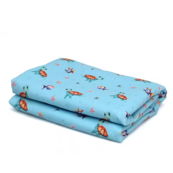 Kiokids Toalla de Playa Microfibra Tortuga Azul - 1
