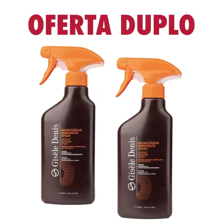 PROMOCIÓN DUPLO GISELE DENIS BRONCEADOR INMEDIATO SPRAY 300 ml - 1
