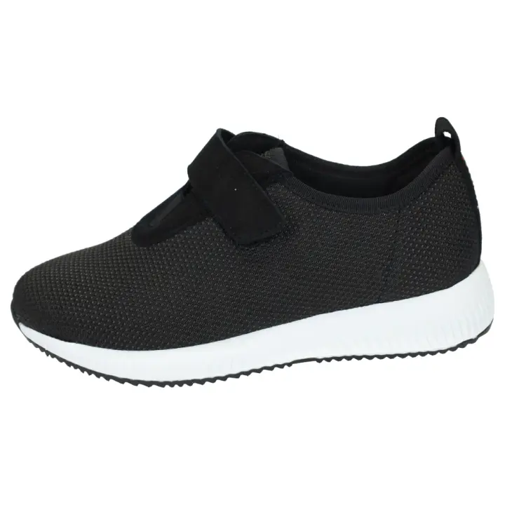 Deportivos marca DOCTOR CUTILLAS para mujer en color negro. DEPORTIVAS DC - 1