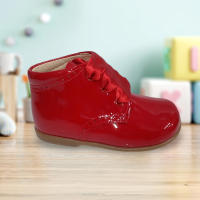 Ohmytoe Botas Primeros Pasos Niña 3198F NEW KAFFIR DEVIL CHAROL ROJO Respetuoso  calzado niños Winter ROYALE CORDONETS - details 2