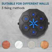 Máquina de boxeo musical inteligente con guantes de boxeo entrenador de boxeo montado en la pared Bluetooth compatible con equipos de boxeo para adultos y niños - details 3
