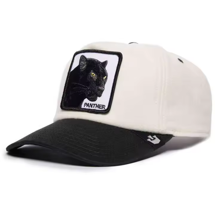 Gorra GOORIN BROS Animal Farm The Panter para hombre en color blanco - 1