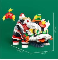 Bloques De Construcción Micro Para Niños Dragón Y León Danzantes De Festivales Tradicionales Chinos Juguete Educativo De Modelado - details 7