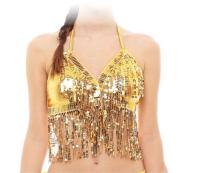 Falda y Top de Danza del Vientre para Mujer, Falda Top con Borlas de Lentejuelas para Carnaval  Fiesta, Vestido con Falda de Flecos Rave - details 5