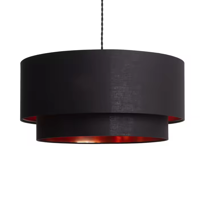 Ledkia Lámpara Colgante Reflect Duo Textil - Iluminación Interior - 1
