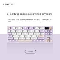 Teclado Mecánico con Instalación de Almohadilla Intercambiable al Calor del 75%, Pantalla TFT, Modo Triple, sin varillas/Cableado 4000mAh RGB LED - details 1