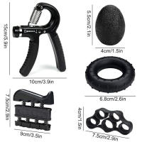 Entrenador De Fuerza De Mano Ajustable De 5-60Kg Con Exercitador De Dedos Para Construcción Muscular Y Recuperación De Lesiones - details 5