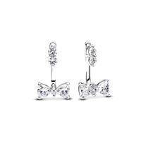 Pendientes De Estudio Mickey Mouse Disney 2024 Para Mujer Accesorios Exquisitos Joyería De Moda Material De Cobre Zirconia Cubica - details 4