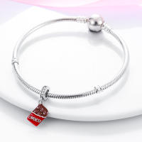 Encanto De Colgante De Árbol De Familia Platinado En Plata Para Pulsera De Bangle Y Collar DIY Regalo Con Doble Vuelo Aéreo - details 101