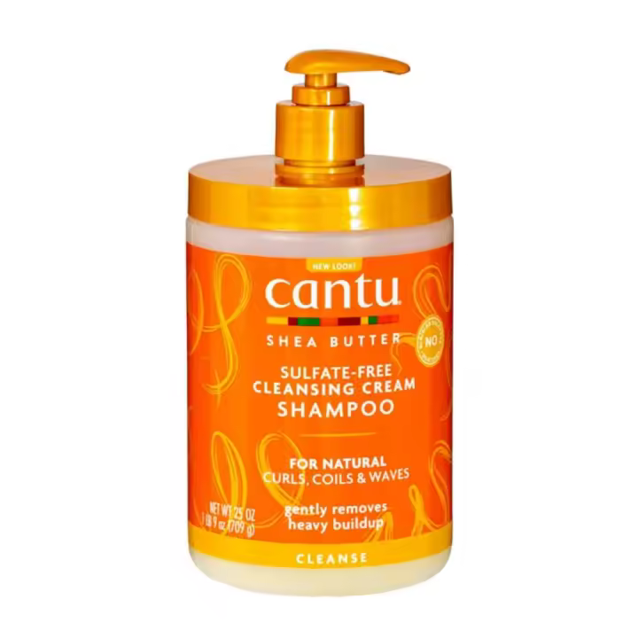 Cantu For Natural Hair Sulfate-Free Cleansing cream Shampoo 709g - 1