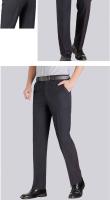 Pantalones Clásicos Para Hombre De Alta Calidad Verano Primavera Otoño Invierno Bizcaíno Casuales Negocios Pantalones Rectos De Cintura Alta Durable Suave Transpirable Antigüice Adecuado Para Oficina Comidas Noches Viajes Social - details 5
