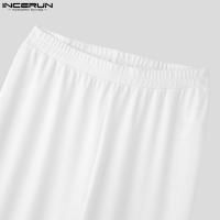 INCERUN Conjunto De Moda Para Hombre Estilo Musulmán Camiseta Larga Y Pantalones 2 Piezas Streetwear Casual Tejido Knit Talla S-5XL - details 11