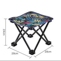Taburete De Camping Plegable Portátil Y Ligero Para Pesca Senderismo Jardinado Y Playa Silla Small Para Exteriores Modernas - details 7