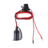 Conector De Enchufe De Coche DC 12V 24V Adaptador De Enchufe De Cigarrillo Para Camiones Y Motocicletas Con Cable Y Fusible De 10A - details 8