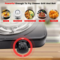 Horno Eléctrico 1000W Portable Para Cocina Placa Caliente Ajustable Rápida Para Café Leche Sopa Duradero Herramienta De Cocinar - details 0