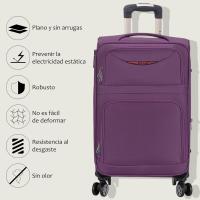 Artree | Juego de Maletas de Tela 4 Piezas. Set Maletas de Viaje de Tela Cabina Trolley 18" 20" 24" 28" - details 4