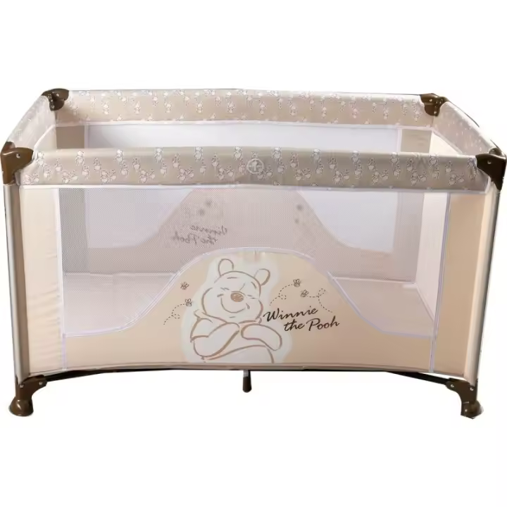 Cuna de Viaje Winnie The Pooh CZ10609 120 x 65 x 76 cm Beige - 1