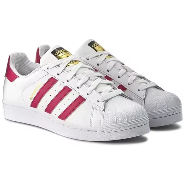 Zapatillas Adidas Superstar para niños unisex en color blanco - 1